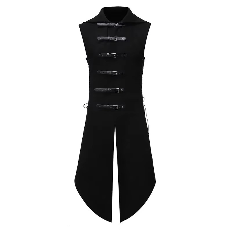 Medieval Renaissance Dress Women - Halloween Mittelalterliche Renaissance Fantasy-Kleidung Gotische Tunika-Weste