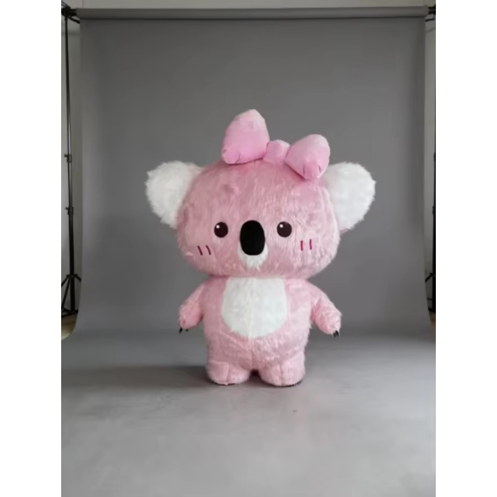 Costumes - Rosa Koala Aufblasbares Kostüm Maskottchen Halloween