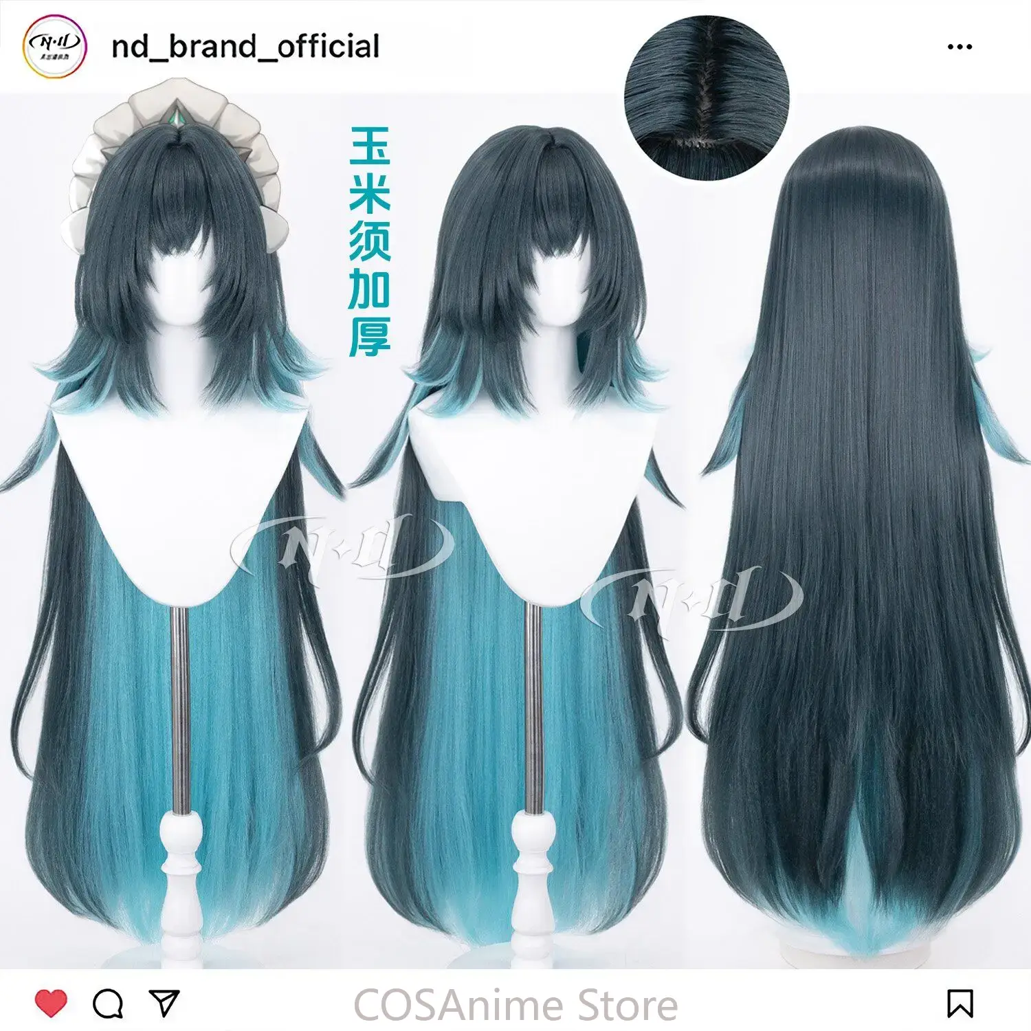 Danica Genshin Impact 110 cm A – Anime Cosplay Wig Heat Resistant Bewertung und Preis