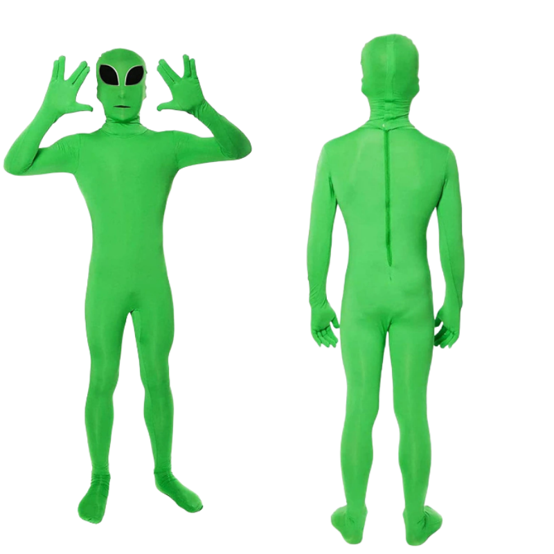 2025 Neue ET grüne Onesie-Cosp – Inflatable Dinosaur Costume Adult Bewertung und Preis