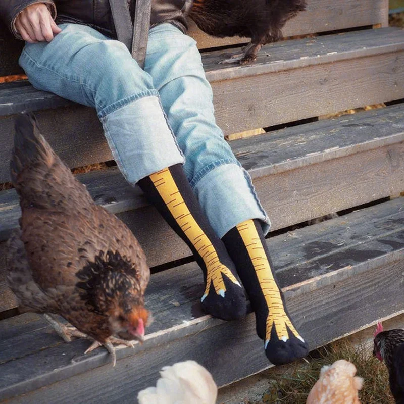 Lustige 3D-Hühner-Socken für M – Funny Chicken Leg Socks Bewertung und Preis