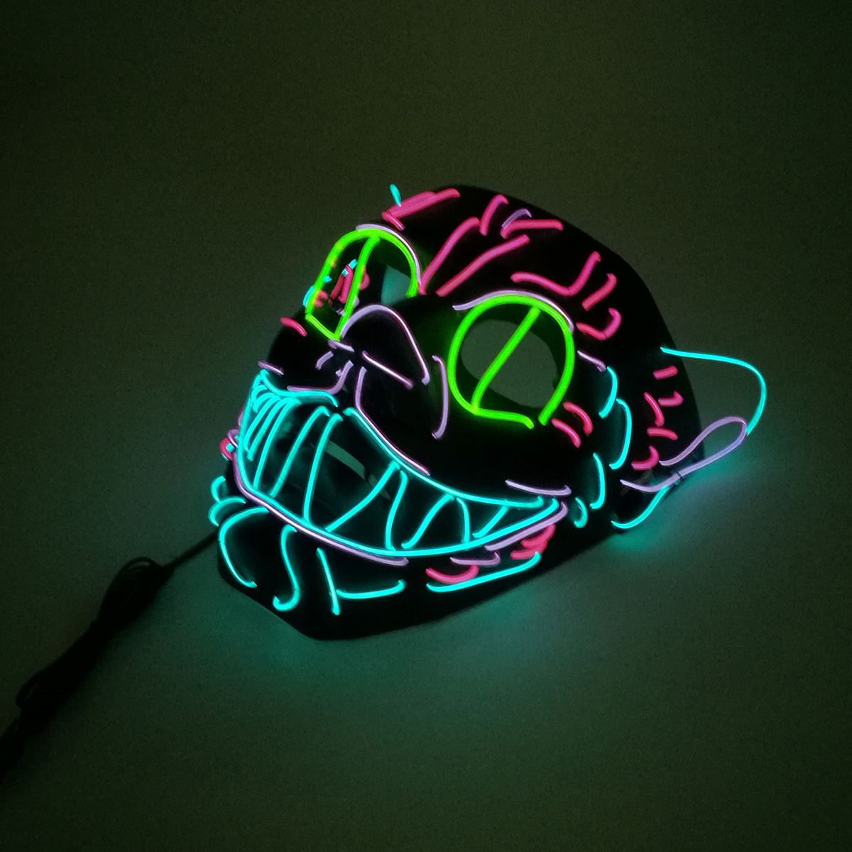 Hochwertige Katze König Voll g – Led Purge Mask Halloween Bewertung und Preis