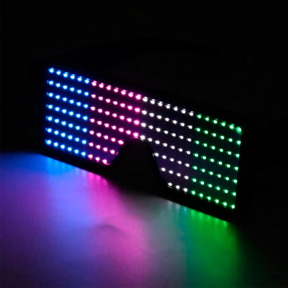 LED-Brille leuchten dynamische – Glow In The Dark Party Glasses Bewertung und Preis