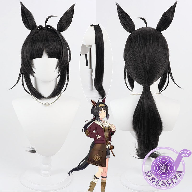 Logotype Cosplay-Perücke, Uma  – Anime Cosplay Wig Heat Resistant Bewertung und Preis