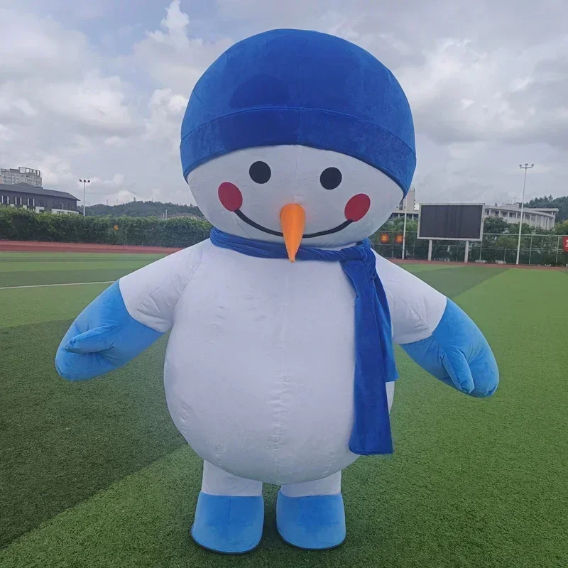 Aufblasbares Schneemann-Maskot – Costumes Bewertung und Preis
