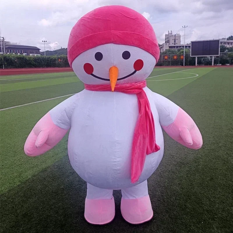 Aufblasbares Schneemann-Maskot – Costumes Bewertung und Preis