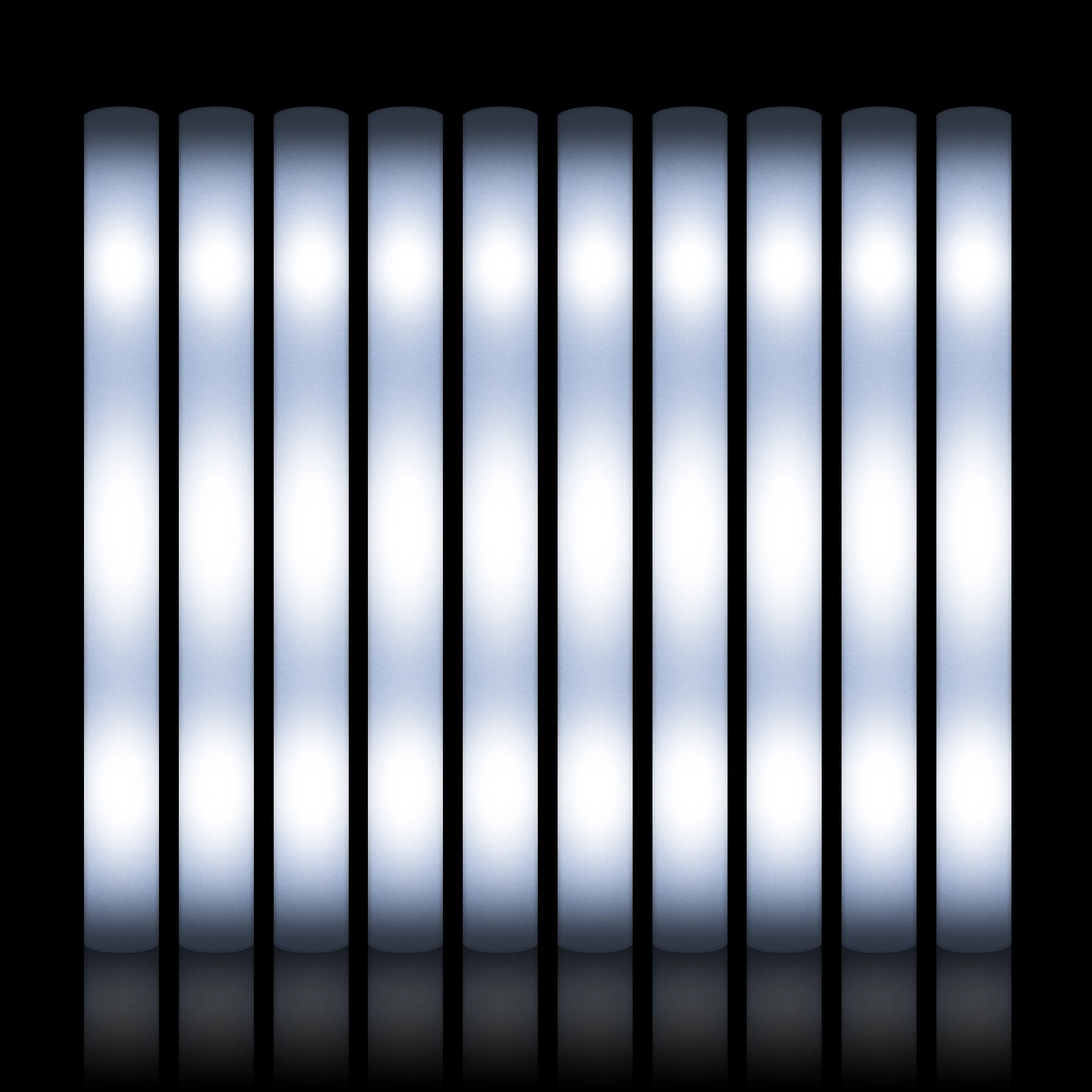 Personalisierte LED-Leuchtstäb – Flashing Led Foam Sticks Party Bewertung und Preis