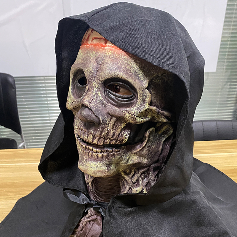Gruselige Gehirne Skelett Mask – Led Purge Mask Halloween Bewertung und Preis