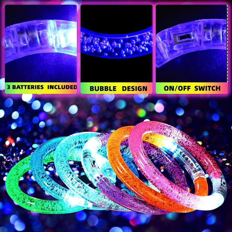 1-100 Stück Halloween LED Acry – Glow In The Dark Party Glasses Bewertung und Preis