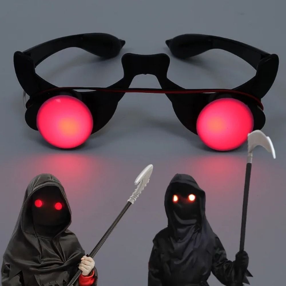 ABS LED-Brille mit Roten Augen – Glow In The Dark Party Glasses Bewertung und Preis